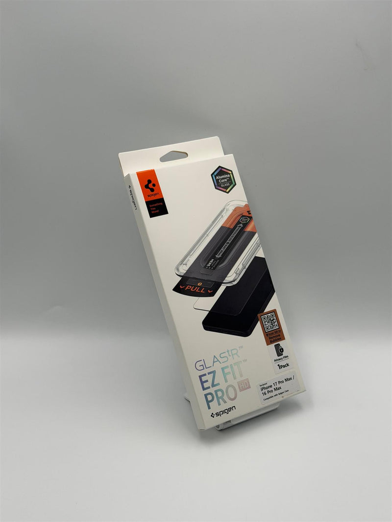 Spigen Glas TR EZ Fit Pro Privacy Glass for iPhone 16/17 Pro Max 6.9" - AGL10096