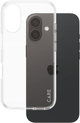 Panzer Glass Care Urban Combat Case for iPhone 16 6.1" Clear - 1353