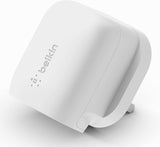 Belkin Boost Charge 20W USB C UK Wall Charger White - WCA006myWH