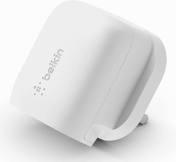 Belkin Boost Charge 20W USB C UK Wall Charger White - WCA006myWH