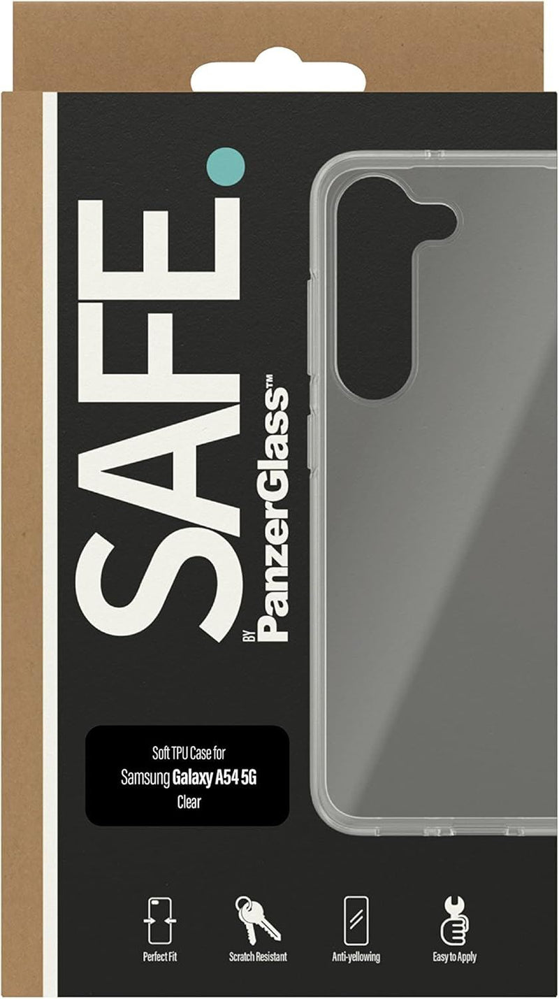 Panzer Glass Safe Soft TPU Case for Samsung Galaxy A14 5G 6.6" Clear - SAFE95324