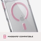 Tech21 Evo Crystal Case with MagSafe for iPhone 17/18 Pro Max 6.9" Clear Pink - T21-11702