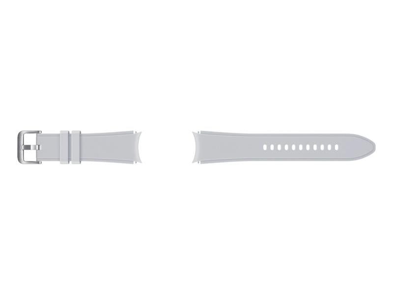 Samsung Galaxy Watch 4/5/5 Pro Ridge Sport Band 20mm M/L Silver - ET-SFR89LSEGEU