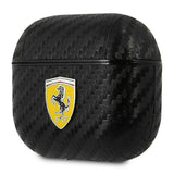 Ferrari PU Carbon On Track Case for Airpods 3 Black - FESA3CABK