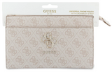 Guess PU Big 4G Logo Universal Phone Pouch with Strap Pink - GUWPO5P4GP4GLP