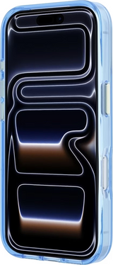 Guess IML 4G Script Metal Logo Case for iPhone 17/18 Pro Max 6.9" Light Blue - GUHCP18X5HC4MLSL