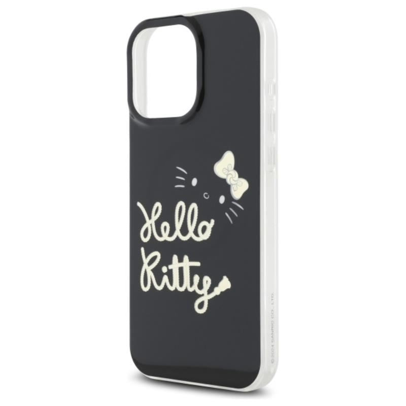 Hello Kitty IML Golden Diva Case with MagSafe for iPhone 16 Pro Max 6.9" Black - HKHMP16XHGDIK