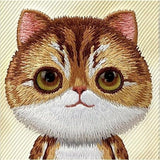 Nimmy Big Eyed Pet 2.0 Cat Case for iPhone 16 Pro Max 6.9" Khaki - N-XDY-iP16-Pro-Max-05