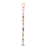 Nimmy Big Eye Cute Pet Bischon Fraise Dog Mobile Phone Chain Bag Charm Ceramic Bracelet Pink - N-XDY-SL-02