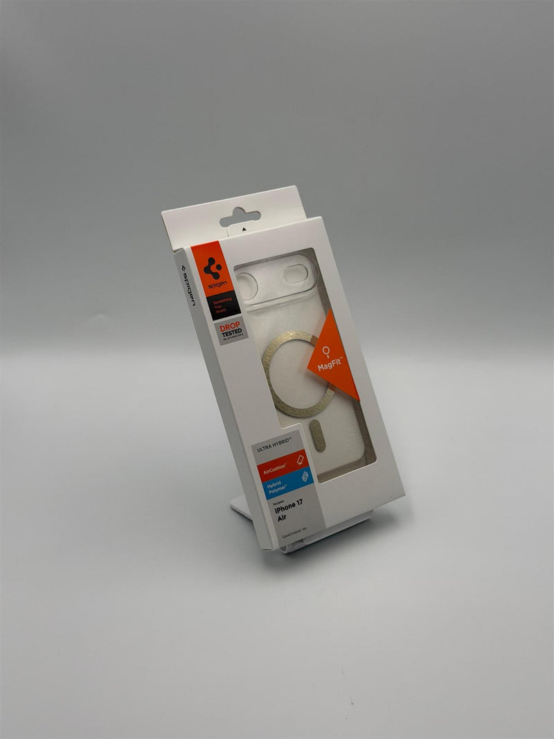Spigen Ultra Hybrid MagSafe Case for iPhone 17 Air 6.5" Clear/Gold - ACS10315