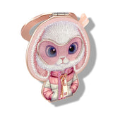 Nimmy Cool & Cute 2.0 Pink Rabbit Embroidery Magnetic Stand with MagSafe Pink - N-KM-BSZJ-030