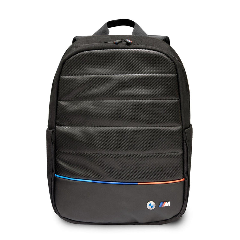bmw laptop backpack BMW M Series Carbon Tricolor Laptop Backpack for 15