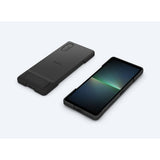Sony Xperia 5 V Style Cover with Stand Black - XQZ-CBDE/BGENG