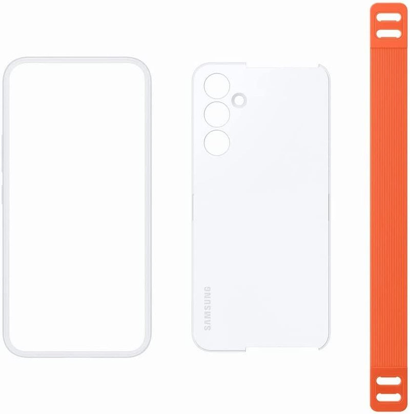 Samsung Galaxy A54 5G Haze Grip Case White - EF-XA546CWEGWW