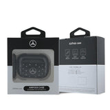Mercedes Benz Geometry Star Pattern TPU Case for AirPods Pro 2 Black - MEAP28DMGHH