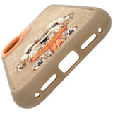 Nimmy Big Eye Cute Pet Poodle Dog Case with MagSafe for iPhone 17 6.3" Brown Orange - N-XDY-IP17-04