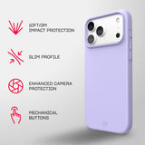 Tech21 Evo Lite Case for iPhone 17/18 Pro Max 6.9" Lilac - T21-11725