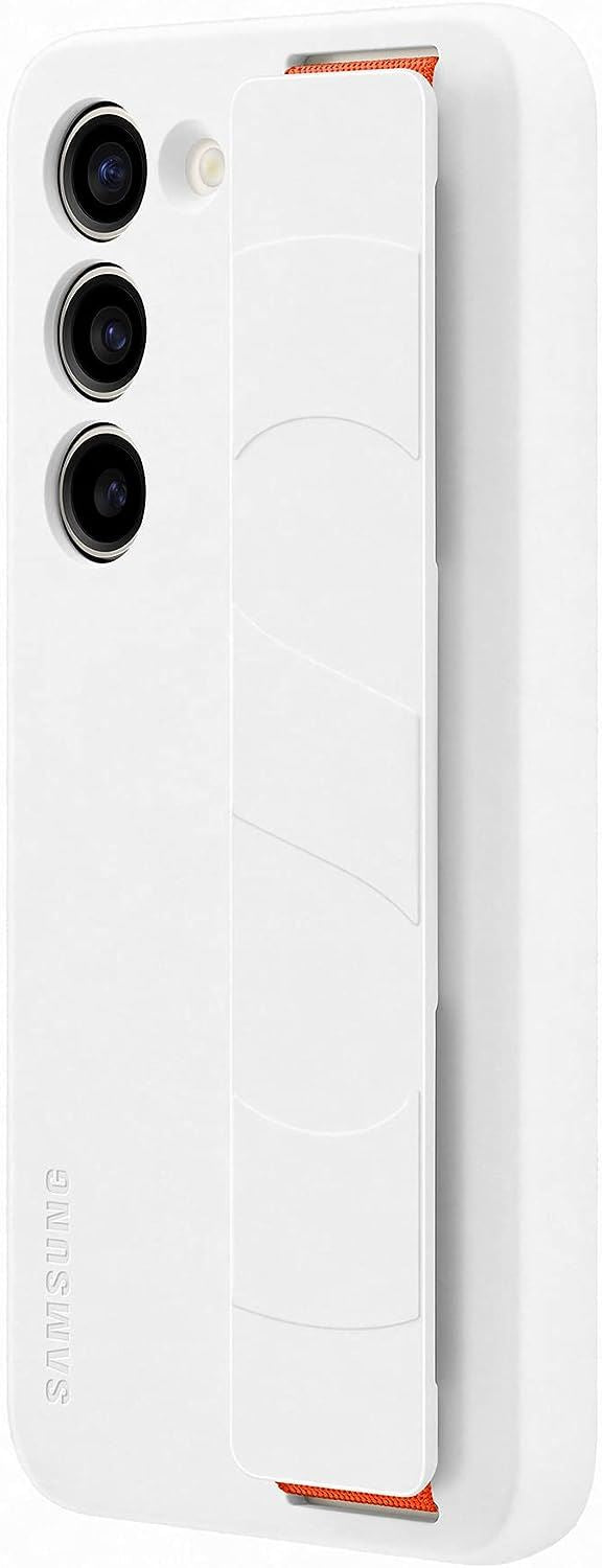 Samsung Galaxy S23 Silicone Grip Case White - EF-GS911TWEGWW