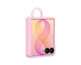 Samsung Galaxy Z Flip 8 6.9" Silicone Ring Case with Magnet Pink - EF-EF776CVEGWW