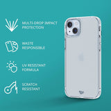 Tech 21 Evo Clear Cover for iphone 15 Plus 6.7" - T21-10304