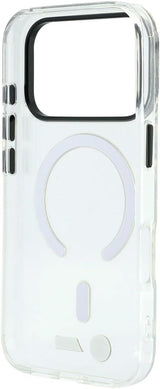 BMW M IML Glossy Metal Logo Trims Case with MagSafe for iPhone 17/18 Pro 6.3" Clear - BMHMP18L26HTGMILH