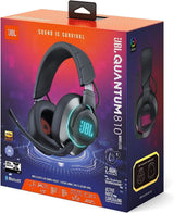 JBL Quantum 810 Wireless Over Ear Gaming Headset with Mic Black - JBLQ810WLBLK