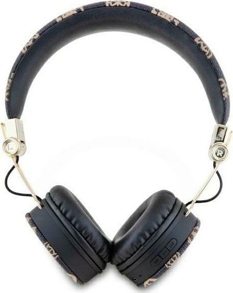 Guess 4G Peony Script Round Shape ENC Bluetooth On Ear Headphones Black - GUBH70EPOSMK