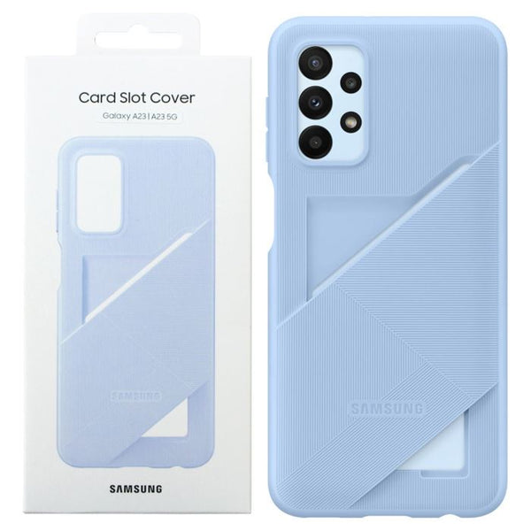 Samsung Galaxy A23 5G Card Slot Case Arctic Blue - EF-OA235TLEGWW
