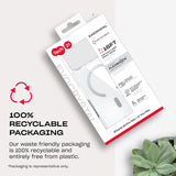 Tech21 Evo Crystal Case with MagSafe for iPhone 17/18 Pro Max 6.9" Clear Silver - T21-11701