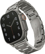 Uniq Osta Stainless Steel Strap for Apple Watch 7/8/SE/SE2/Ultra 42/44/45/49mm Silver - UNIQ-49MM-OSTASIL