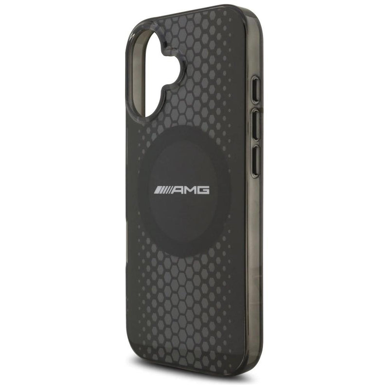 AMG Double Layer Transparent Graphics Case with MagSafe for iPhone 17 6.3" Black- AMHMP17S24HHGPK