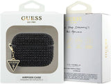 Guess Rhinestone Triangle Charm Case for Airpods Pro 3 Black - GUAP3HDGTPK