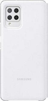 Samsung Galaxy A42 Smart S View Wallet Cover White - EF-EA426PWEGEW