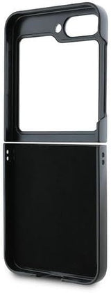 Karl Lagerfeld Saffiano Metal Pin Case for Samsung Galaxy Z Flip 6 Black - KLHCZF6SAPKCNPK
