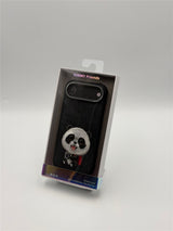 Nimmy Big Eye Cute Pet Travel Panda Case with MagSafe for iPhone 17 Air 6.5" Black Grey - N-XDY-IP17-AIR-06-A
