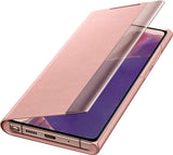 Samsung Galaxy Note 20 Smart Clear View Cover Copper Brown - EF-ZN980CAEGEU