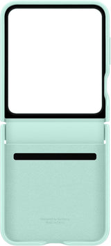 Samsung Galaxy Z Flip 6 Faux Leather/Kindsuit Case Mint - EF-VF741PMEGWW