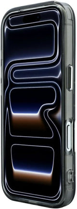 Karl Lagerfeld IML Rhinestones Allover and Electroplated Logo Case for iPhone 17/18 Pro 6.3" Black - KLHCP18L6HCRDKLK