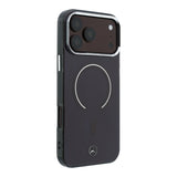 Mercedes Double Layer Iconic Logo Case with MagSafe for iPhone 17/18 Pro Max 6.9" Burgundy - MEHMP18X25HYILR