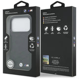 BMW M Shape Logo Case with MagSafe for iPhone 17 Pro 6.3" Black - BMHMP17L25PCSSPK