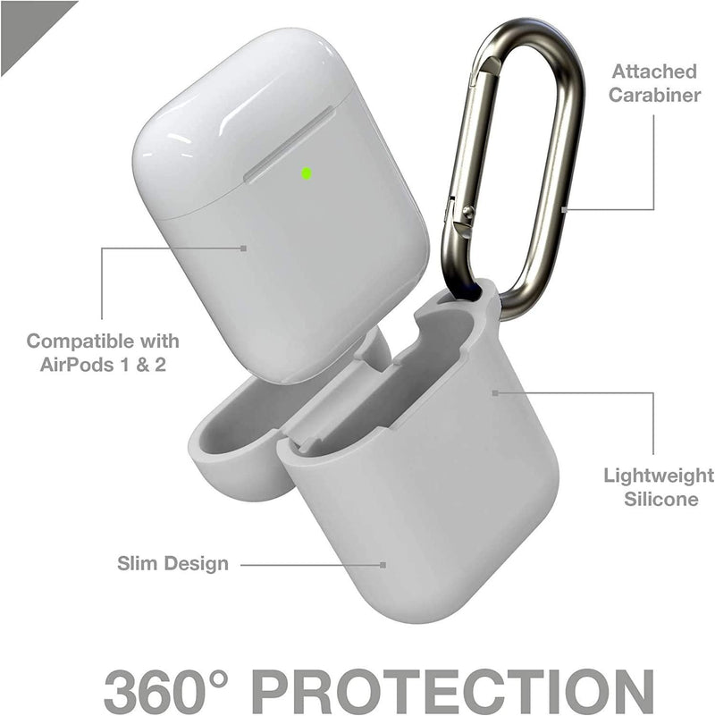 Gear4 Apollo Airpods 1/2 Case White - 702004151