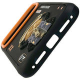Nimmy Cool & Cute 2.0 Gorilla Case with MagSafe for iPhone 17 Pro 6.3" Black Orange - N-KMLL-IP17-PRO-016