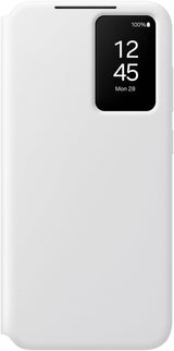 Samsung Galaxy S24 FE Smart View Wallet Case White EF-ZS721CWEGWW