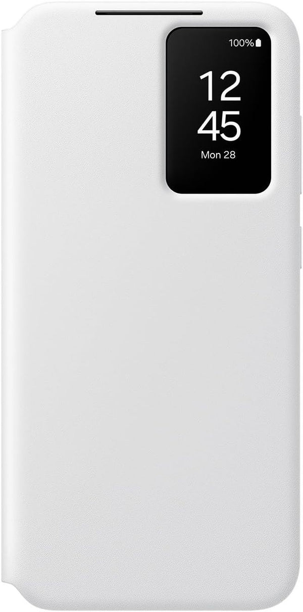 Samsung Galaxy S24 FE Smart View Wallet Case White EF-ZS721CWEGWW