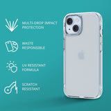 Tech 21 Evo Clear Cover for iphone 15 6.1" - T21-10258