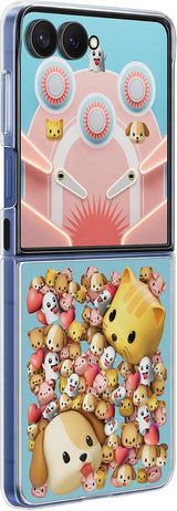 Samsung Galaxy Z Flip 7 6.9" Flipsuit Case Clear - EF-ZF766CTEGWW