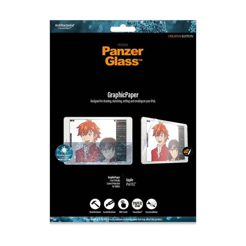 Panzer Glass Graphic Paper Case Friendly Screen Protection for ipad 10.2" - 2733