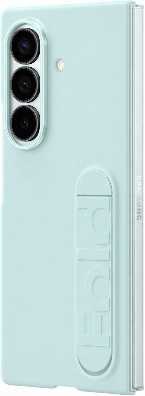Samsung Galaxy Z Fold 7 8.0" Silicone Grip Case with Stand Mint - EF-MF966CMEGWW