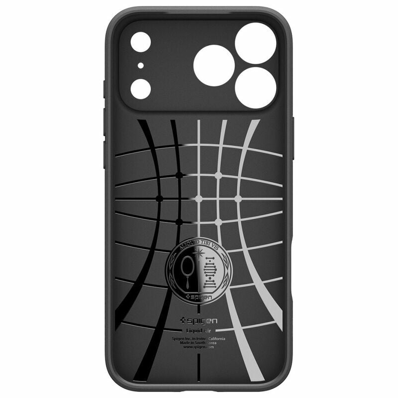 Spigen Liquid Air Case for iPhone 17 Pro Max 6.9" Black - ACS10265