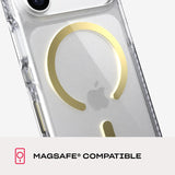 Tech21 Evo Crystal Case with MagSafe for iPhone 17/18 Pro 6.3" Clear Gold - T21-11641